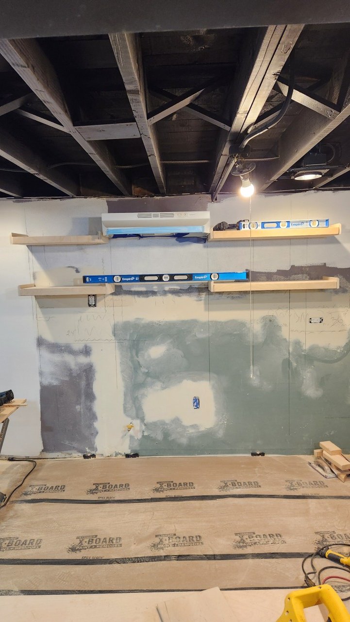 Basement in progress Chicago